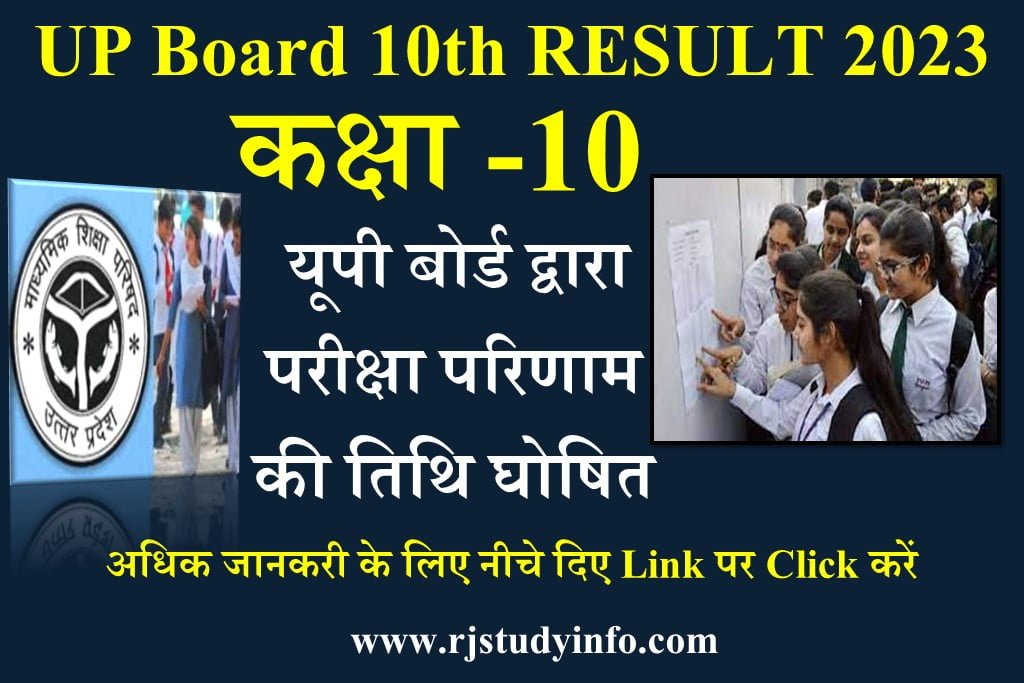UP Board 10th RESULT 2023